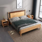 سرير خشبي بتصميم مميز