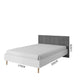 تصفح الان سرير خشبي تصميم عصري باللون الأبيض اونلاين | بيوت