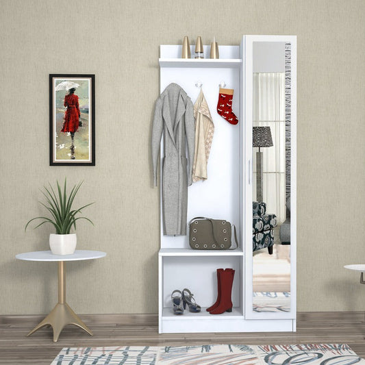 تصفح الان خزانة احذية بعلاقة ملابس بتصميم عصري اونلاين | بيوت
