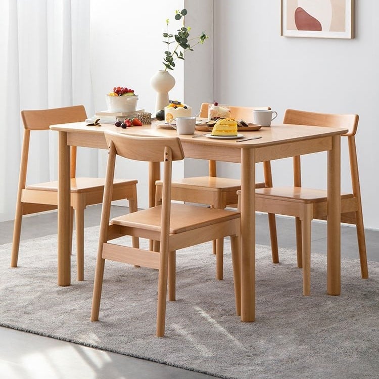 طاولة خشبية بتصميم خشبي فاخر