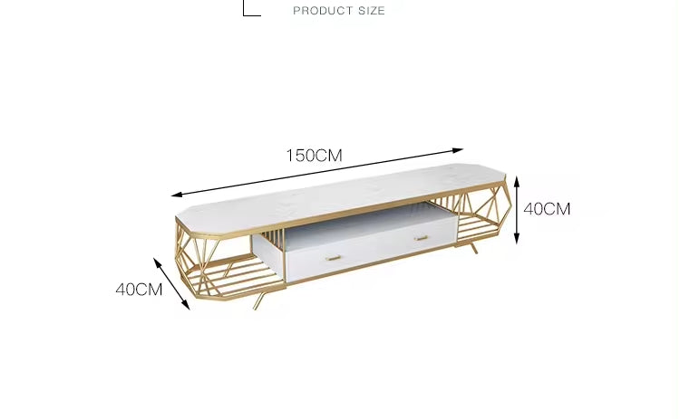 طاولة تلفاز بتصميم اوروبي