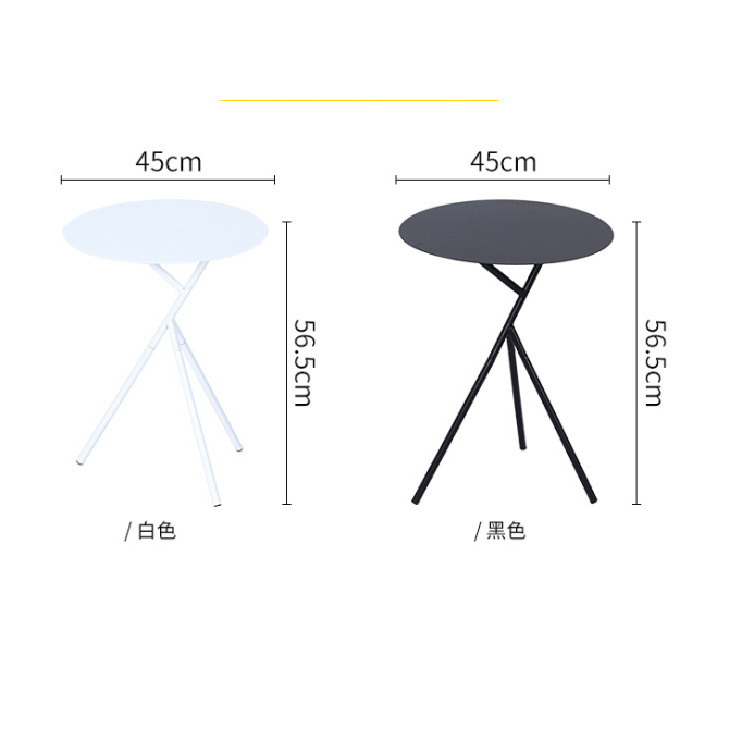طاولة جانبية بتصميم بسيط