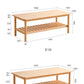 طاولة بتصميم معاصر خشبي